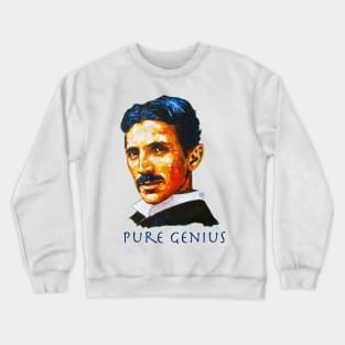 Nikola Tesla Tribute Crewneck Sweatshirt